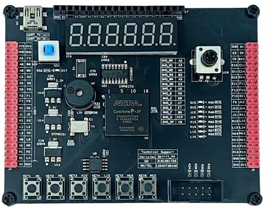 Cyclone IV EP4CE6 FPGA 開發板